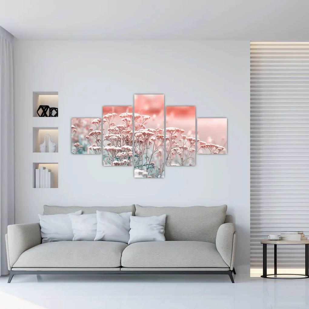 Obraz - Kwiaty polne (125x70 cm)