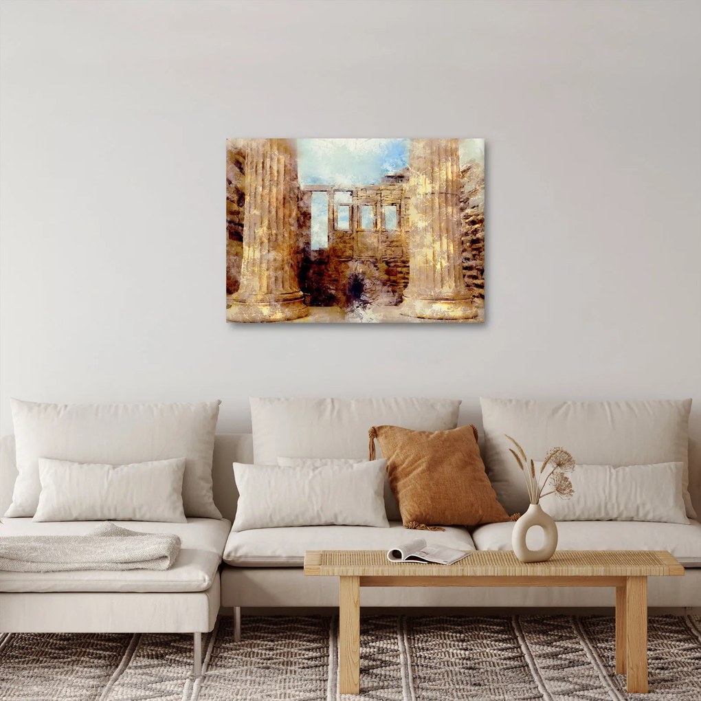 Obraz - Erechtejon, Ateny, Grecja (70x50 cm)