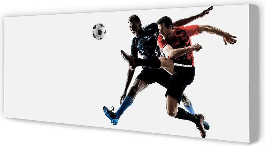 Fotoobraz na płótnie Drużynowa Rywalizacja Na Boisku