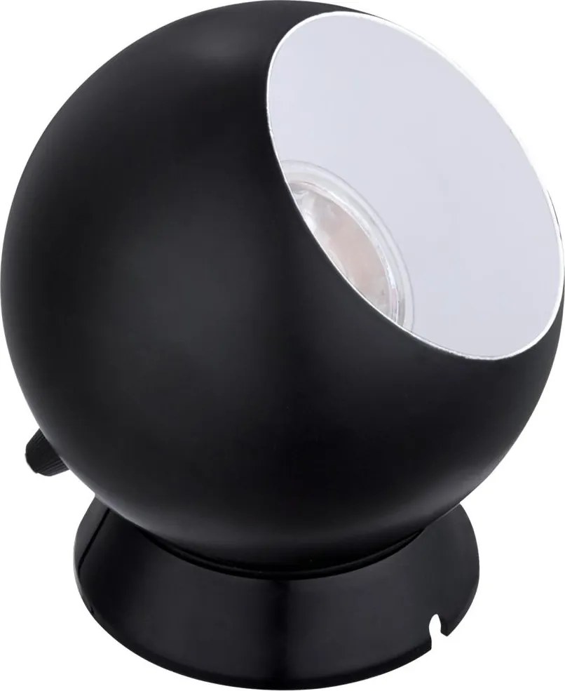 Eglo 32095 - LED lampa stołowa PETTO 1xGU10/2,8W/230V czarna