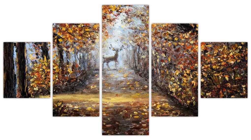 Obraz - Duch lasu (125x70 cm)