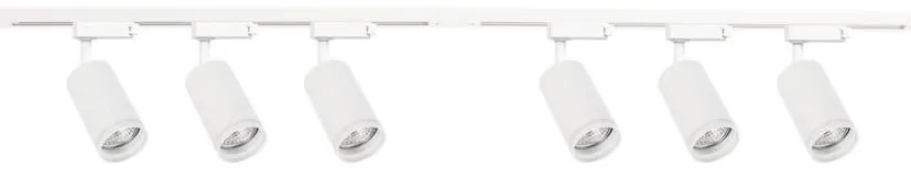Oprawa punktowa w systemie szynowym PIPE 6xGU10/10W/230V biała