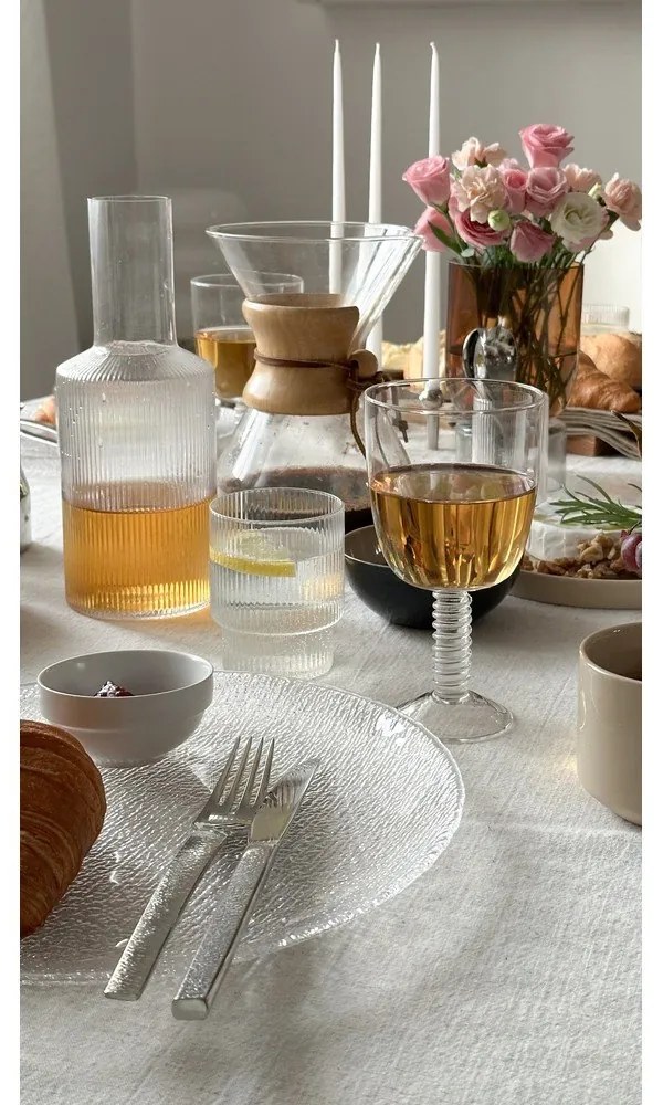 Sztućce ze stali nierdzewnej w kolorze srebra 16 szt. Mano – Hübsch