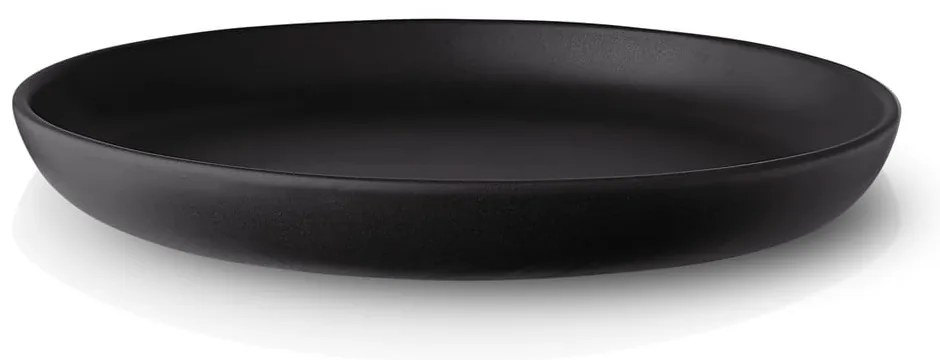 Czarny kamionkowy talerz Eva Solo Nordic, ø 17 cm