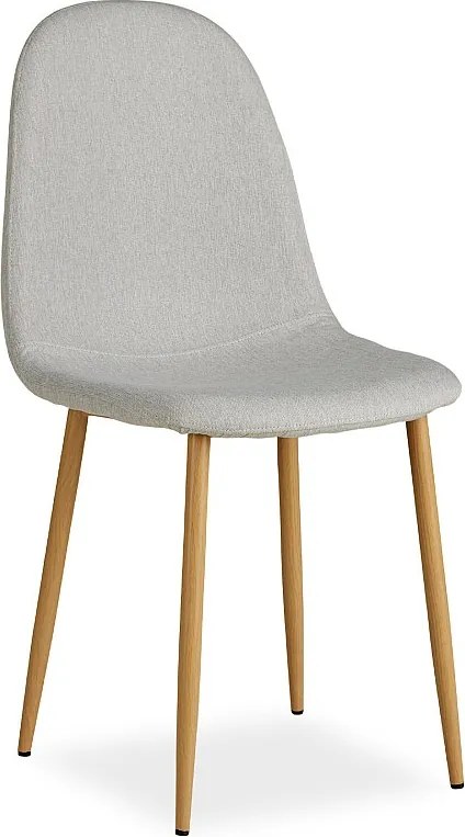 Krzesło jadalniane 44x88x45,5 cm Szare Eames