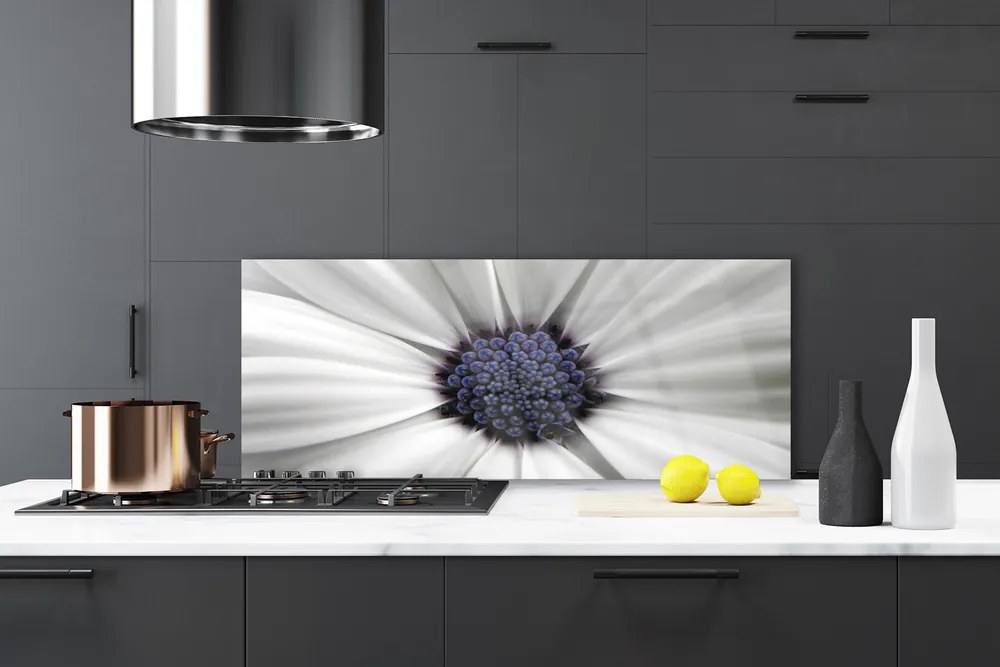 Szkło Ozdobne do Kuchni Kwiatowy Akcent Wnętrza