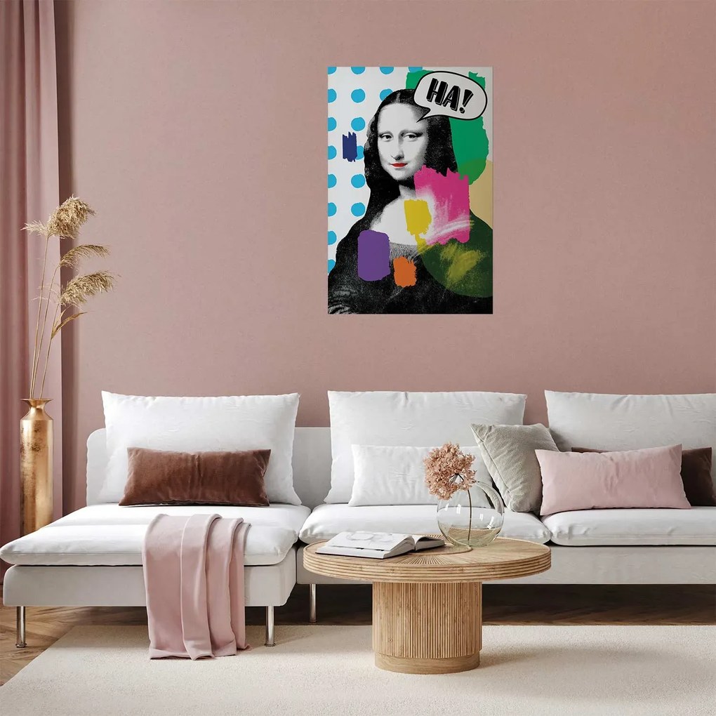 Plakat Mona Lisa Pop-art 21x30 cm bez ramy bez marginesu ARTGEIST B