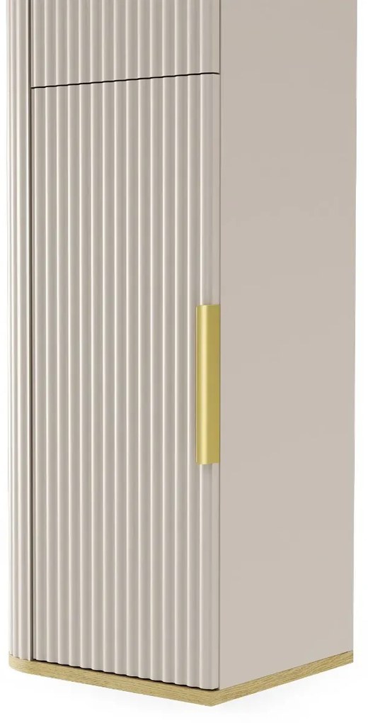 Szafka łazienkowa RIVELA 2D 40x160cm kaszmirowa STRAMA