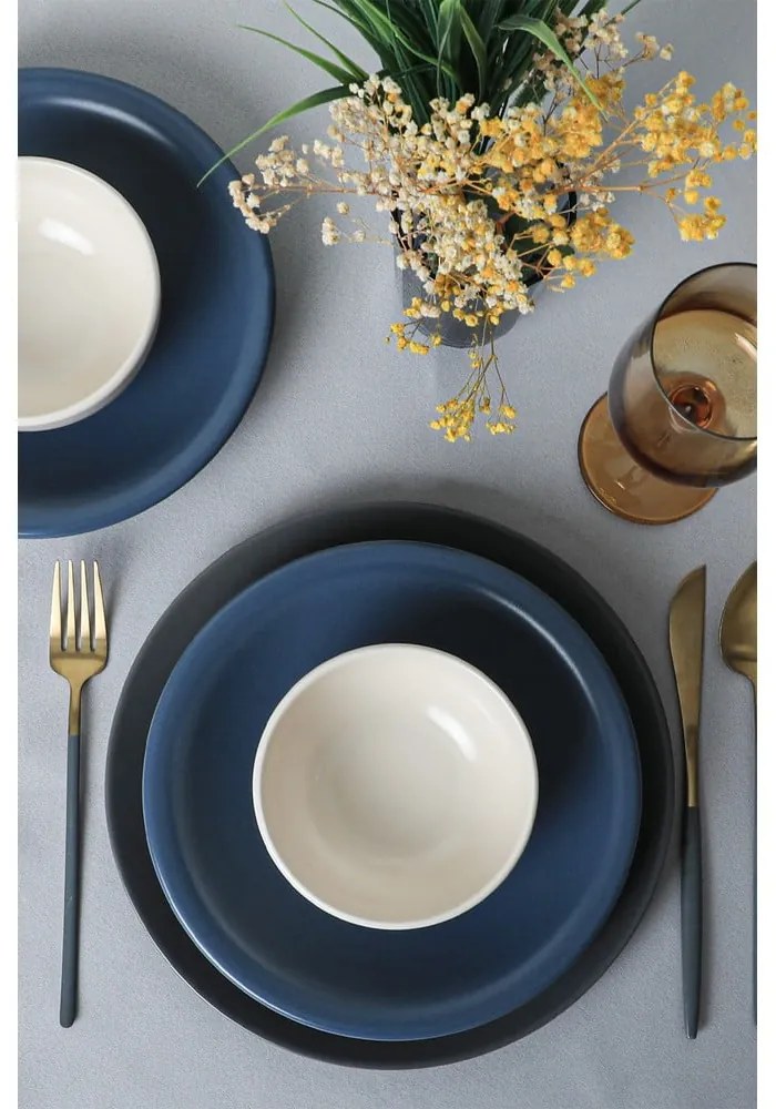 Ceramiczny zestaw talerzy 18 szt. – Hermia