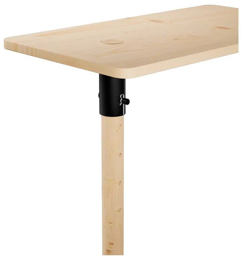 Stolik z litego drewna sosnowego 30x55 cm Adjust – Karup Design