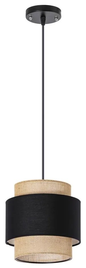 Lampa wisząca na linkę 1xE27/60W/230V beżowa