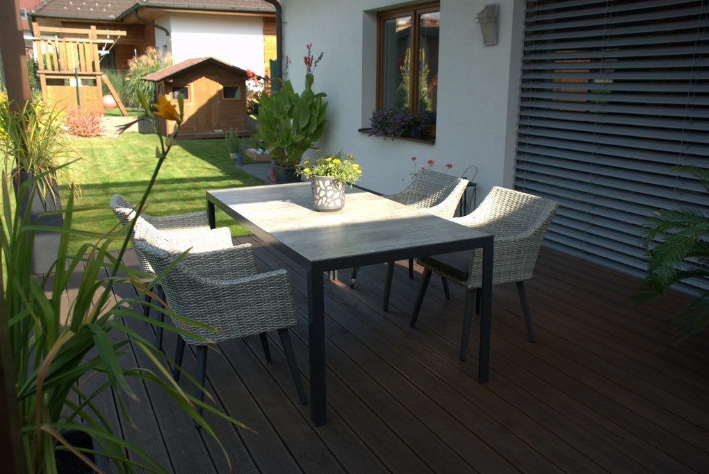 FLORENZ- ogrodowy fotel rattanowy - Towar rozpakowany (N371)