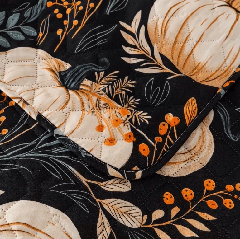 Narzuta na łóżko MAGIC PUMPKIN, kolorowa Rozmiar: 170 x 210 cm