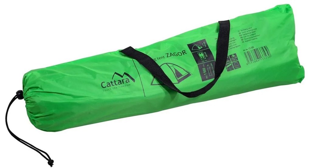 Cattara Namiot dla 2 osób Zagor 200 x 120 x 100 cm