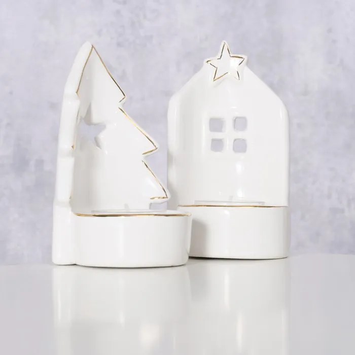 Ceramiczny świecznik na tealight VILLE