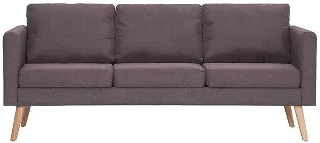 Trzyosobowa kanapa w kolorze taupe - Imex 3X