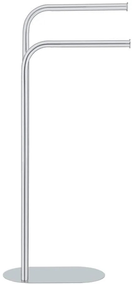 Metalowy stojak na ręczniki LEVANTE, wys. 79 cm