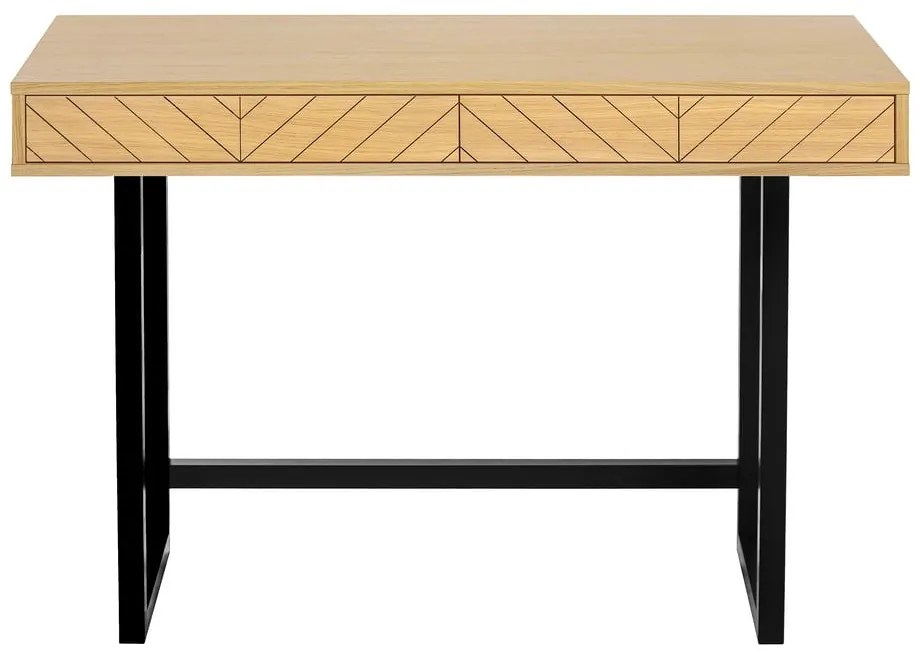 Biurko Woodman Camden Herringbone, 110x55 cm