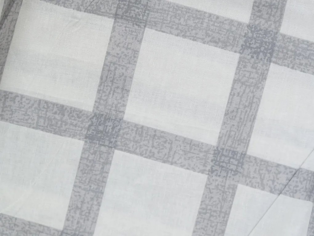 PrzytulneMieszkanie.pl PrzytulneMieszkanie.pl Pościel z bawełny renforcé LINKY szare Rozmiar pościeli: 70 x 90 cm | 140 x 220 cm