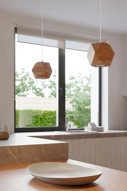 Geometryczna lampa wisząca nad wyspę - 3X S467 H7-E30