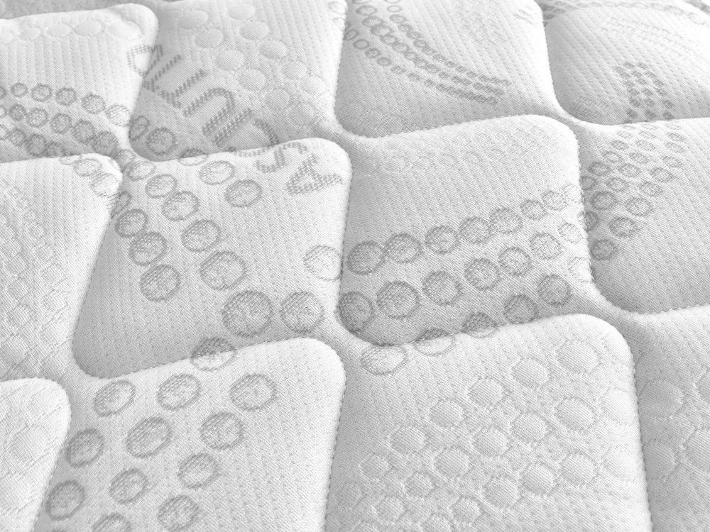 Zielona sztruksowa rozkładana sofa do spania 220 cm Hugo – Bobochic Paris