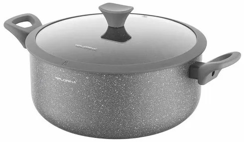 Florina Aluminiowy garnek z pokrywką autorstwaMateusza Gesslera, 28 cm, 6,9 l