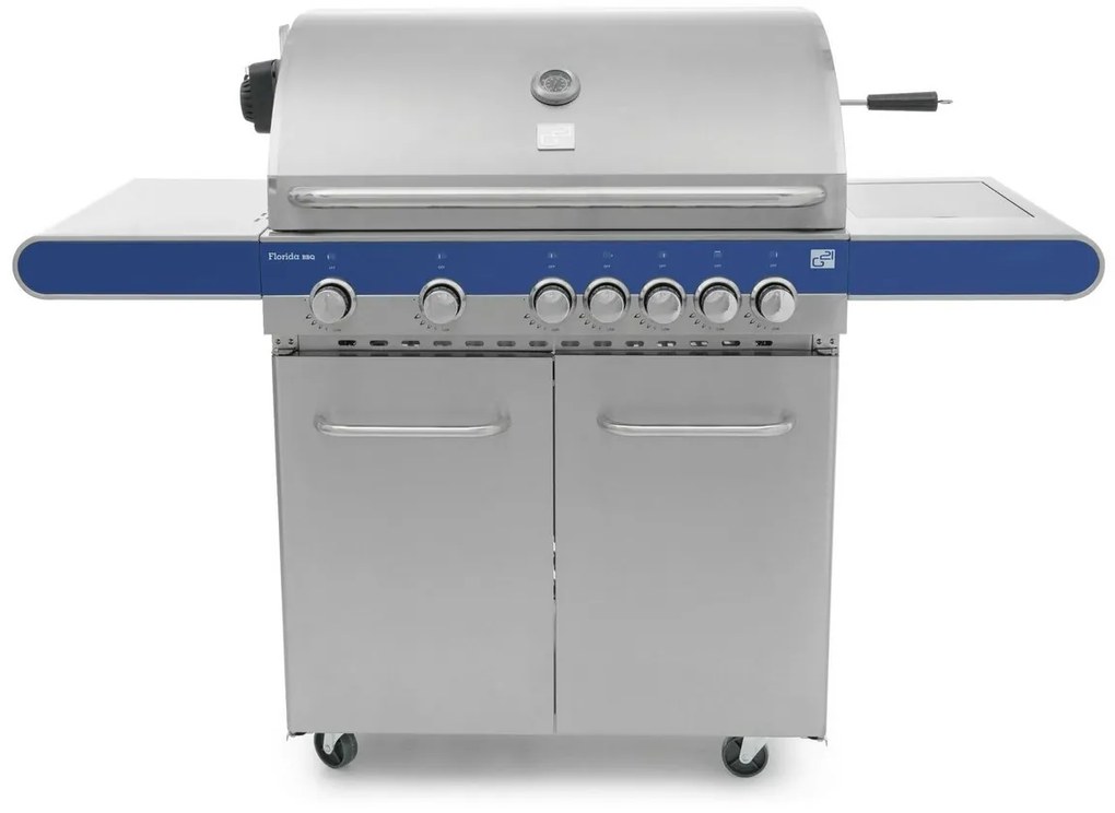 Grill gazowy G21 Florida BBQ Premium line, 7 palników + bezpłatny reduktor ciśnienia