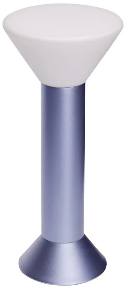 Fioletowa lampa stołowa ze ściemniaczem (wysokość 30 cm) Flash – Hübsch