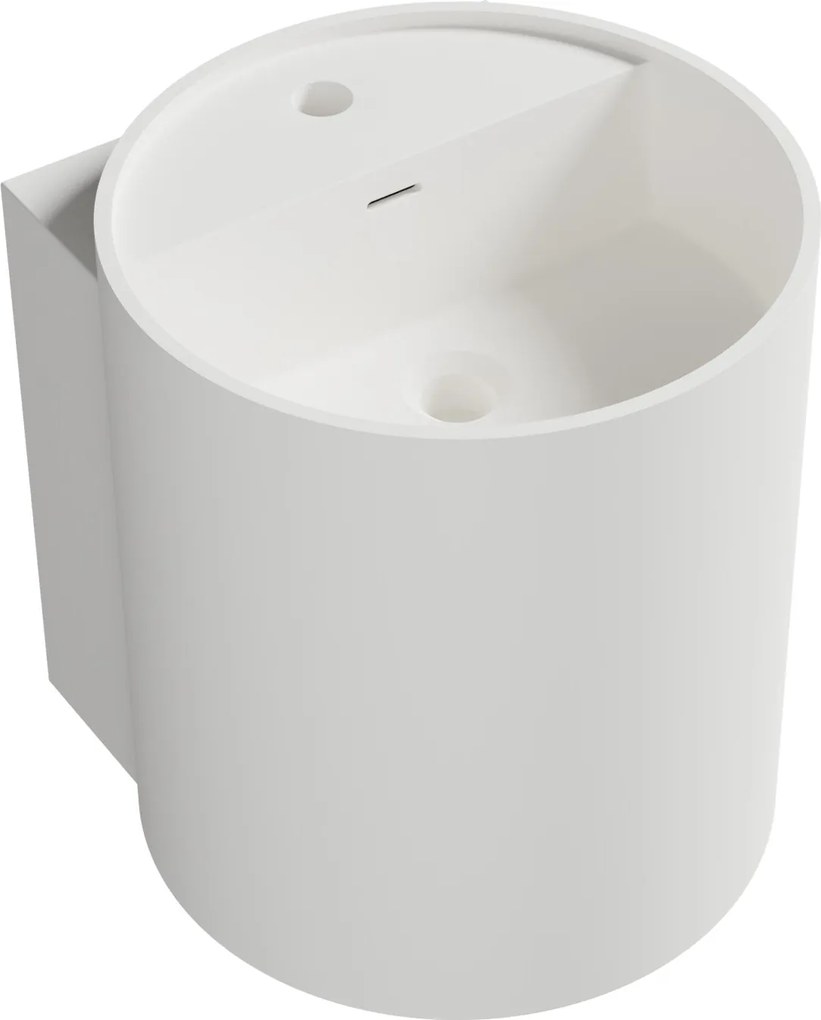 Umywalka ścienna NT2440 z odlewu mineralnego