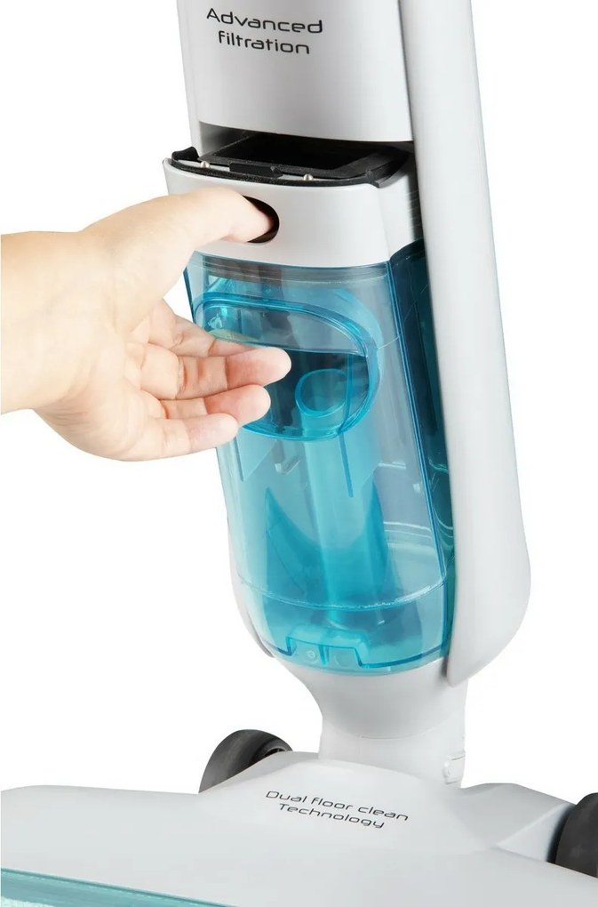 DOMO DO253SW odkurzacz podłogowy 2 w 1 z funkcją odsysania