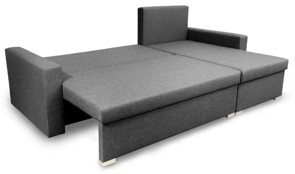 MEGA OKAZJA Narożnik z funkcją spania MATI - Soro 83 Jasny szary