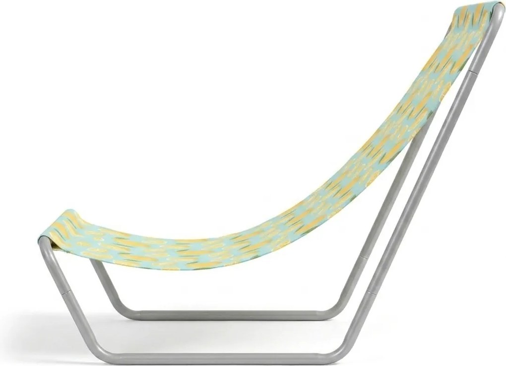 Składane leżak plażowy SAND LEMON, kolorowy