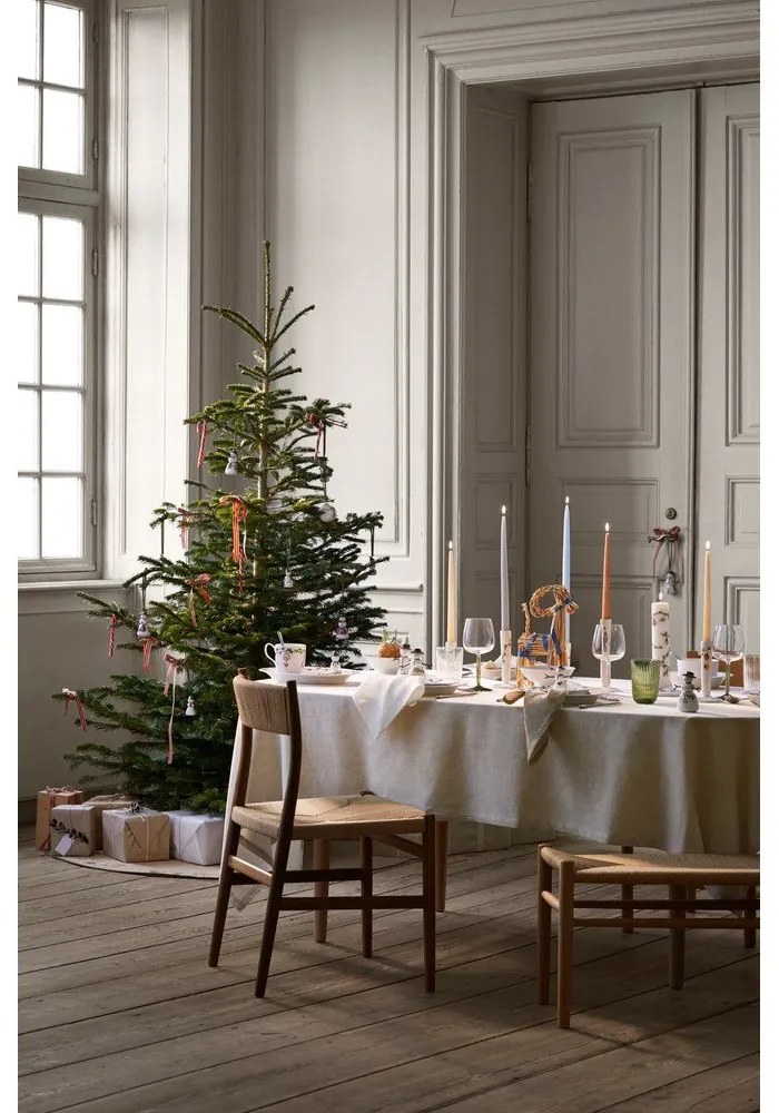 Porcelanowa ręcznie malowana ozdoba świąteczna ø 4,5 cm Hammershøi Snowwife – Kähler Design