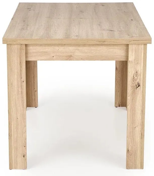 Prostokątny rozkładany stół dąb artisan K6-D01