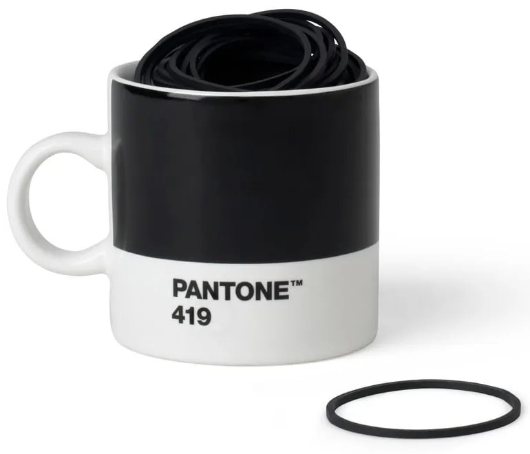 Czarny ceramiczny kubek na espresso 120 ml Espresso Black 419 – Pantone