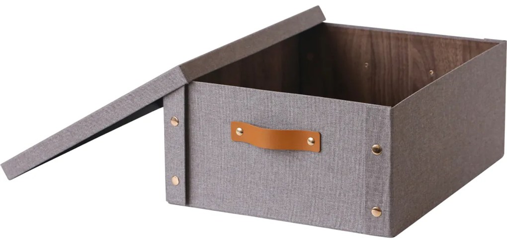 Kitchisimo Zestaw 2 pudełek do przechowywania z pokrywką 33 × 40 × 17 cm, M