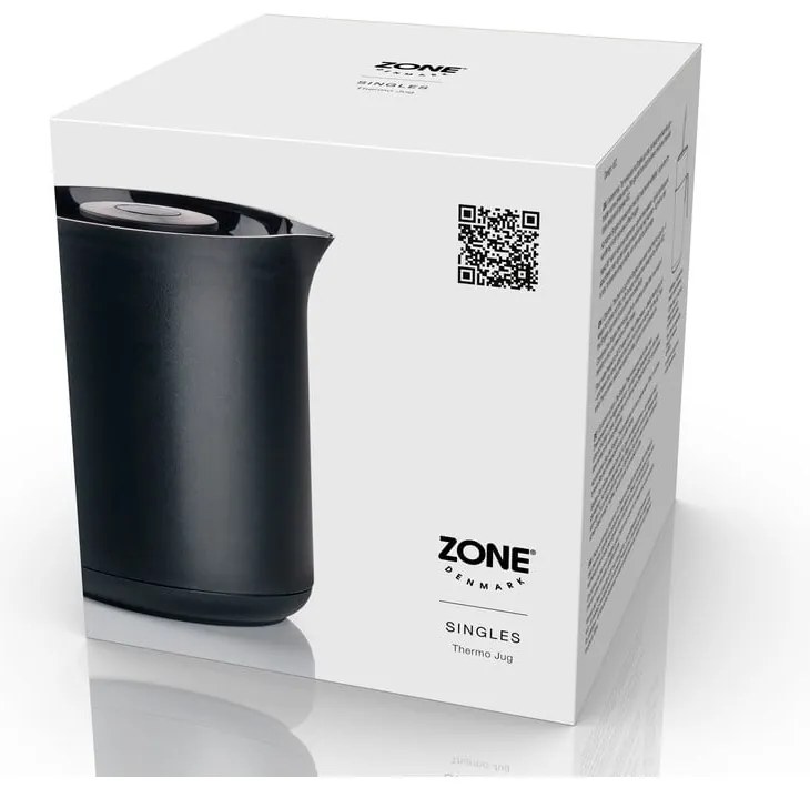 Czarny termos 600 ml Singles – Zone