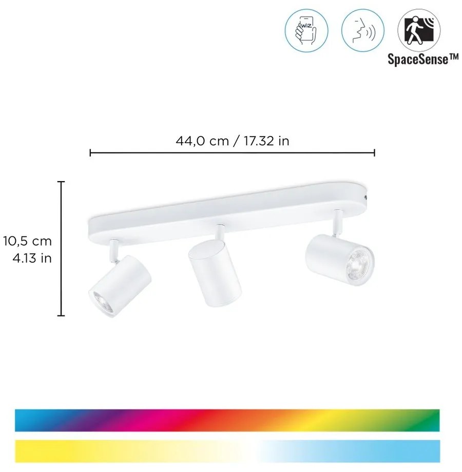 Inteligentna lampa punktowa z gwintem GU10 5 W Imageo – WiZ