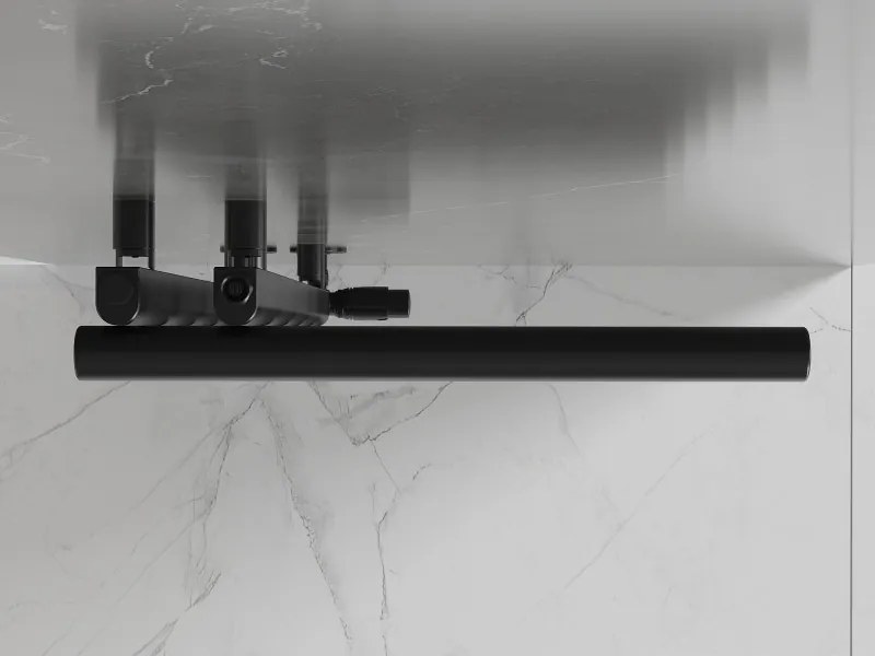 Mexen Jukon grzejnik łazienkowy dekoracyjny 988 x 500 mm, 461 W, czarny - W116-0988-500-00-70