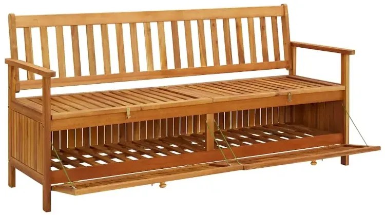 Ławka ogrodowa ze schowkiem L8-H34