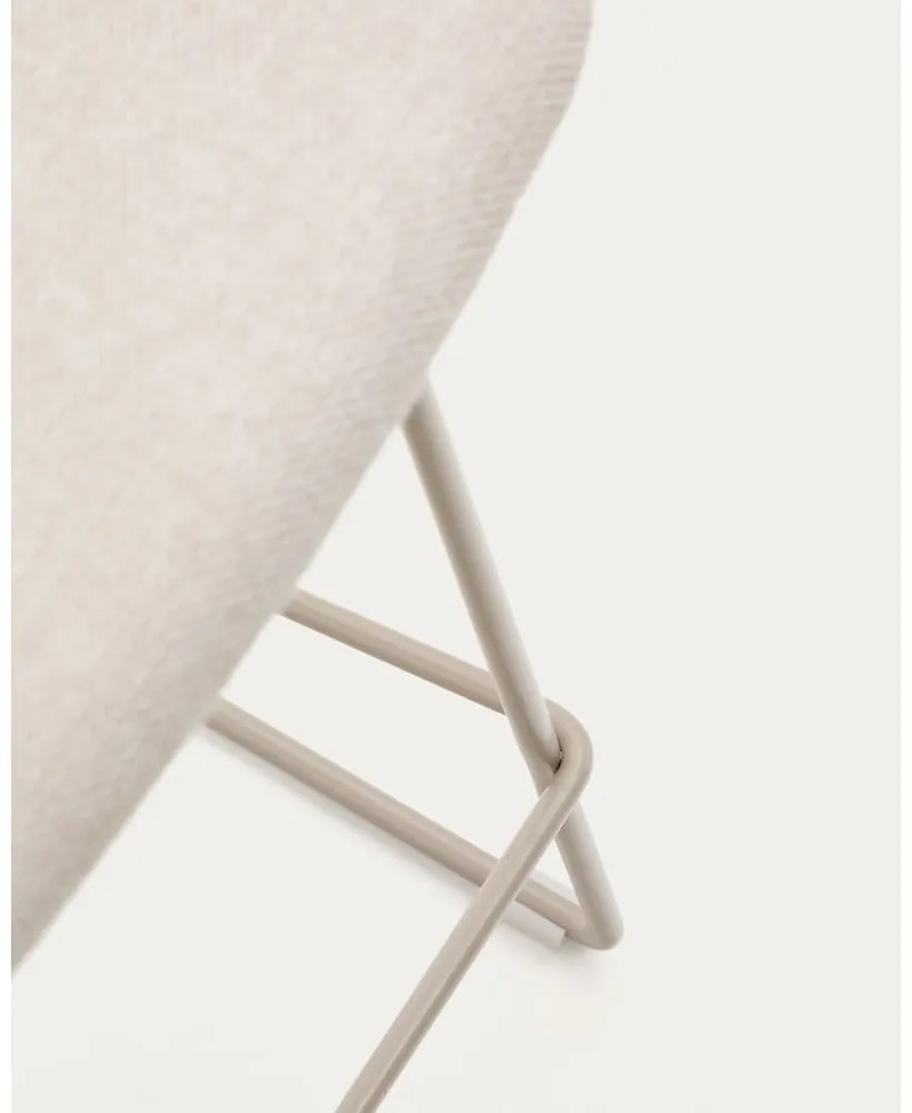 Beżowy hoker (wysokość siedziska 76 cm) Zahara – Kave Home