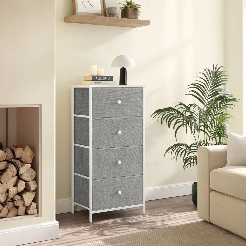 Komoda E1031 GREY, 45 cm, S