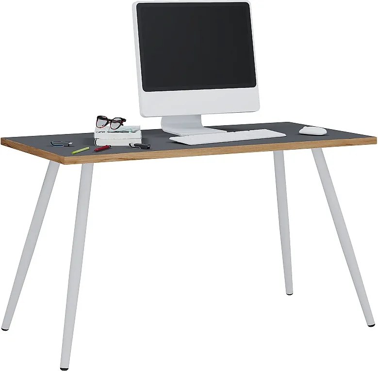 Drewniane biurko Stolik biurowy Salia 110x50