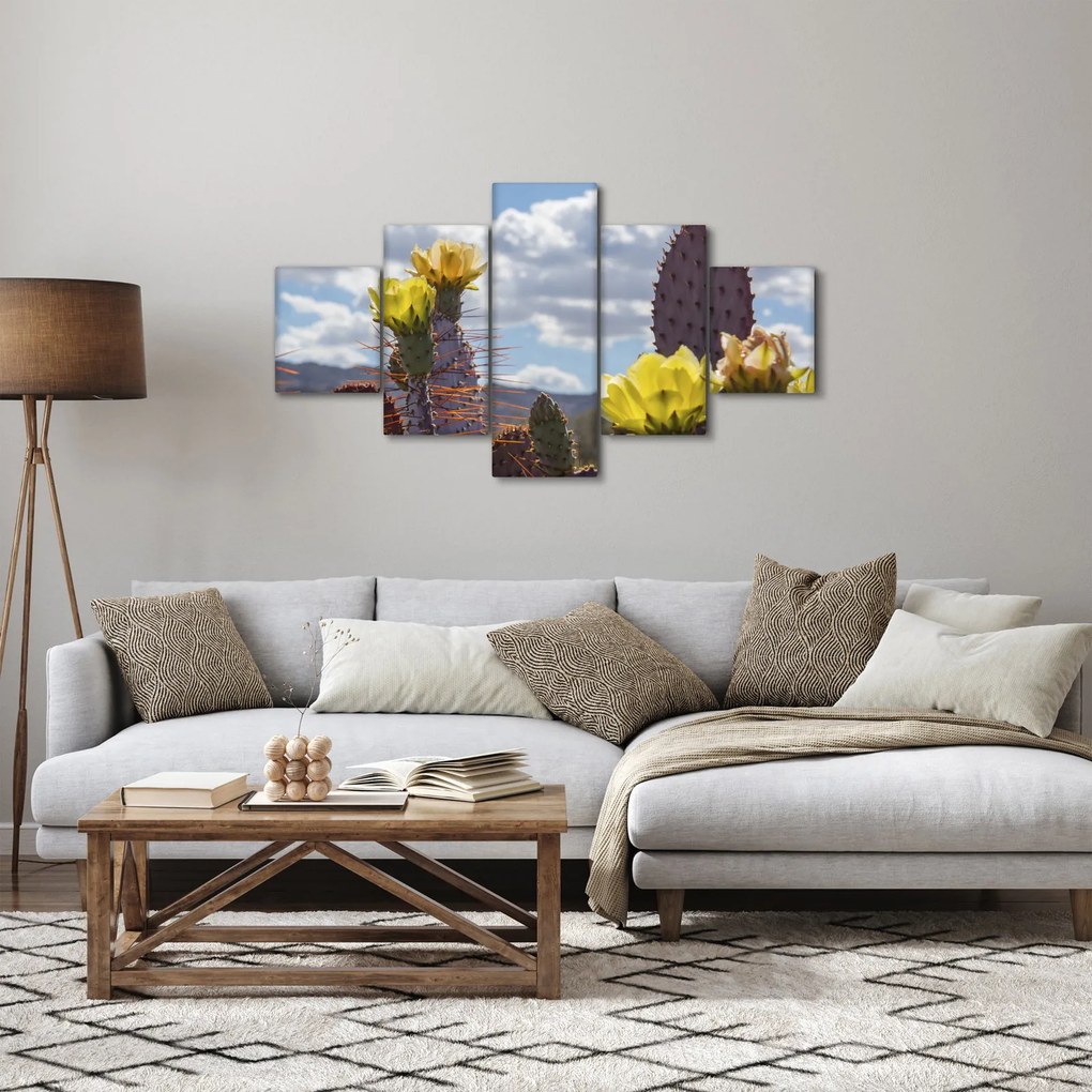 Obraz opuncji (125x70 cm)