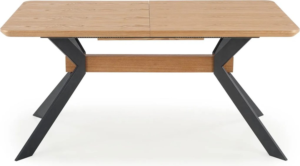 Loftowy stół rozkładany z fornirowanym blatem Bacardi