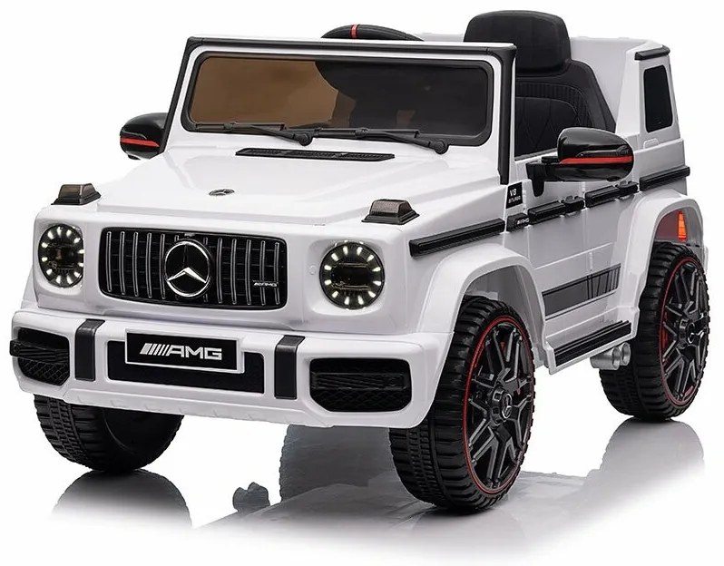 Baby Mix Samochód elektryczny dla dzieci Mercedes-Benz G63 AMG, biały