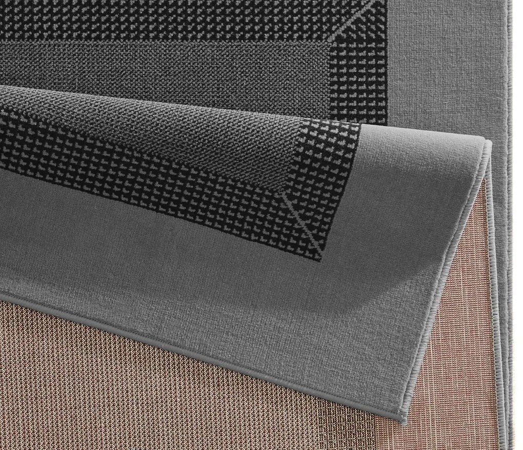 Dywan nowoczesny Basic szary 80 cm x 500 cm