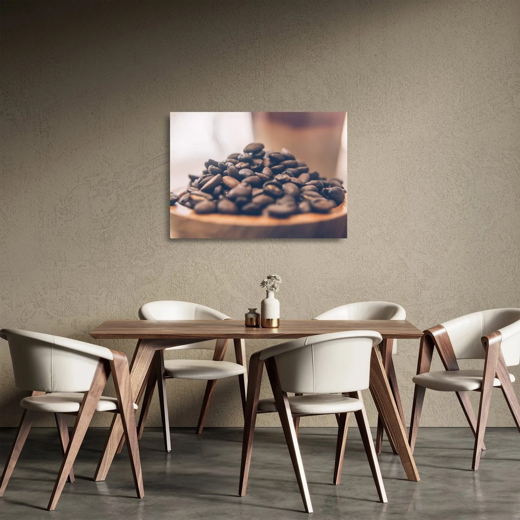Obraz na szkle - kawa (70x50 cm)
