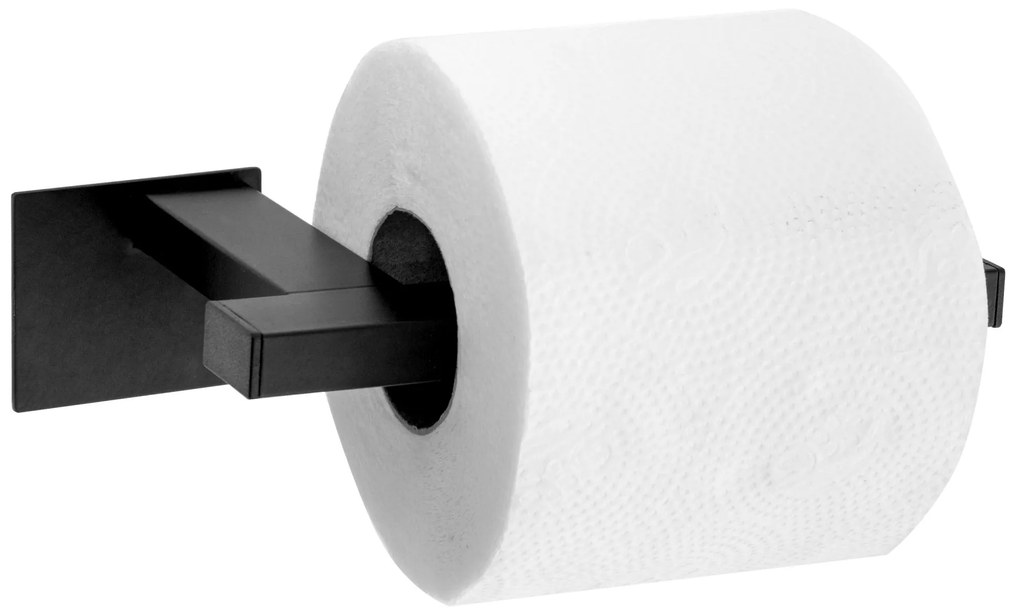 UCHWYT NA PAPIER TOALETOWY CZARNY MAT 392599