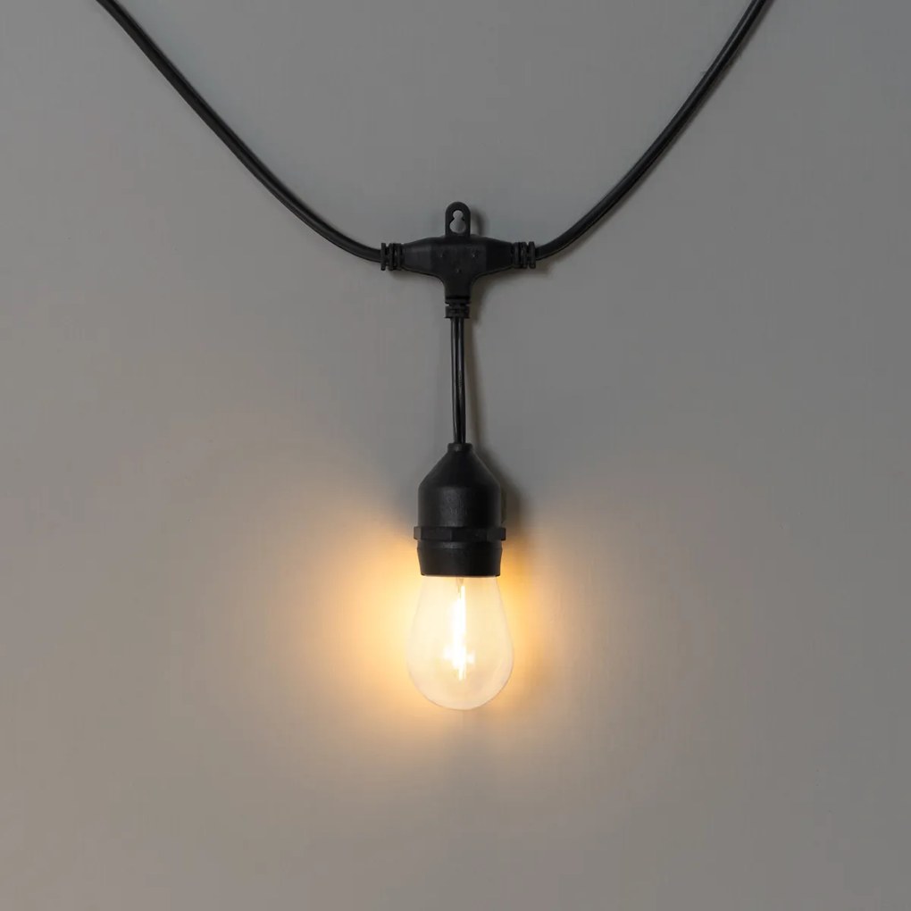 Lampki choinkowe LED 10 metrów 10 świateł jasne IP44 - Chill